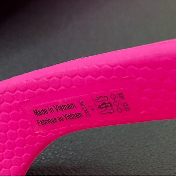 Crocs Kadee 2 Sandals Pink Women's Size 7 Shoes Waterproof Flip Flops - Picture 10 of 11